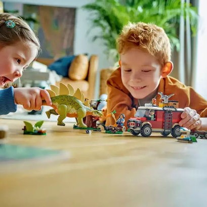 Lego Jurassic World Dinosaur Missions: Stegosaurus Discovery για 6+ Ετών 420τμχ