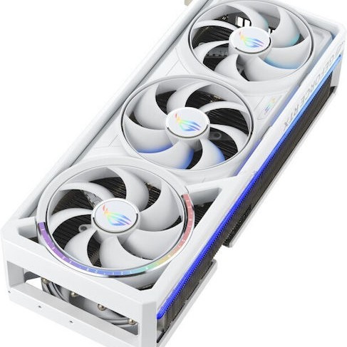Asus GeForce RTX 5080 16GB GDDR7 ROG Astral White OC Edition Κάρτα Γραφικών