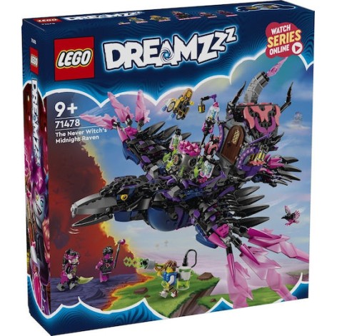 Lego DREAMZzz The Never Witch's Midnight Raven για 9+ Ετών 1203τμχ