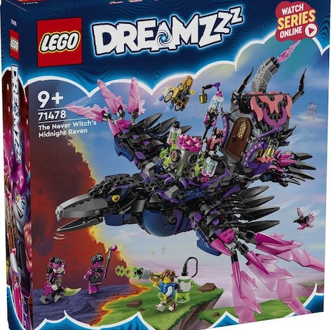 Lego DREAMZzz The Never Witch's Midnight Raven για 9+ Ετών 1203τμχ