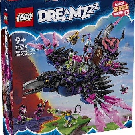 Lego DREAMZzz The Never Witch's Midnight Raven για 9+ Ετών 1203τμχ