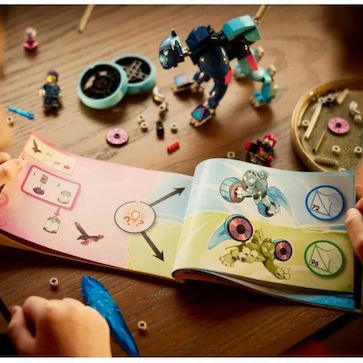 Lego DREAMZzz Zoey's Cat Motorcycle για 7+ Ετών 260τμχ