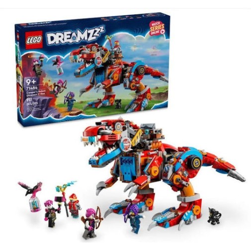 Lego DREAMZzz Cooper's C-Rex Robot Dinosaur για 9+ Ετών 917τμχ