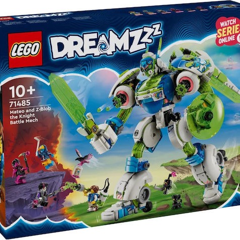 Lego DREAMZzz Mateo and Z-Blob the Knight Battle Mech για 10+ Ετών 1333τμχ