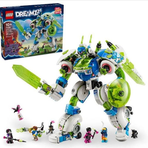 Lego DREAMZzz Mateo and Z-Blob the Knight Battle Mech για 10+ Ετών 1333τμχ