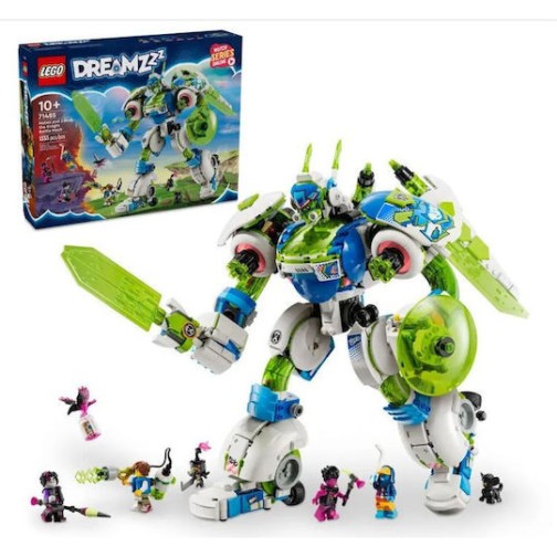 Lego DREAMZzz Mateo and Z-Blob the Knight Battle Mech για 10+ Ετών 1333τμχ