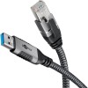 Goobay USB 2.0 Cable USB-A male - RJ45 Μαύρο 70299