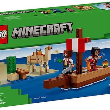 Lego Minecraft The Pirate Ship Voyage για 8+ Ετών