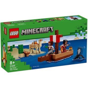Lego Minecraft The Pirate Ship Voyage για 8+ Ετών