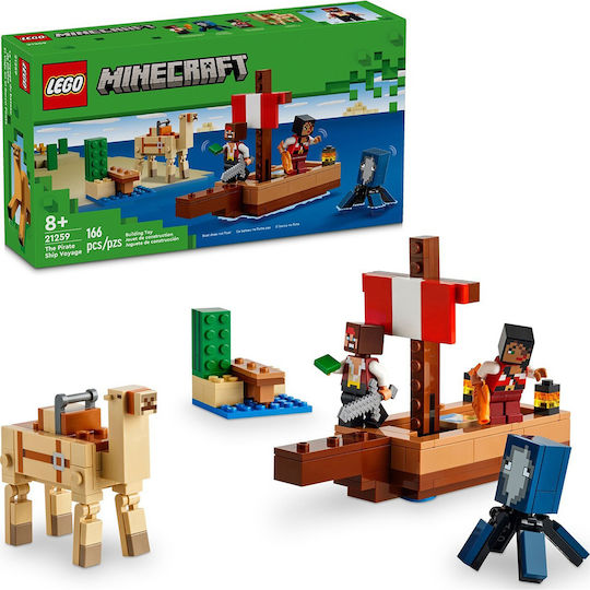 Lego Minecraft The Pirate Ship Voyage για 8+ Ετών