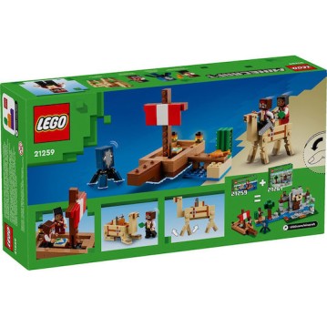 Lego Minecraft The Pirate Ship Voyage για 8+ Ετών