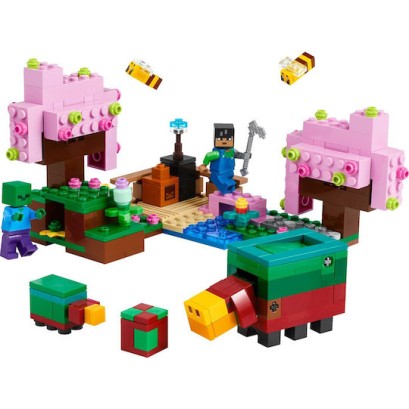 Lego Minecraft The Cherry Blossom Garden για 8+ Ετών