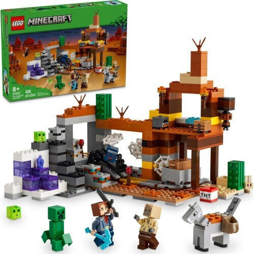 Lego Minecraft The Badlands Mineshaft για 8+ Ετών 538τμχ
