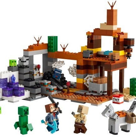 Lego Minecraft The Badlands Mineshaft για 8+ Ετών 538τμχ