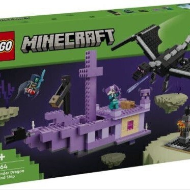 Lego Minecraft The Ender Dragon and End Ship για 8+ Ετών
