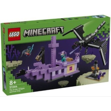 Lego Minecraft The Ender Dragon and End Ship για 8+ Ετών