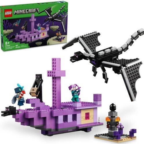 Lego Minecraft The Ender Dragon and End Ship για 8+ Ετών