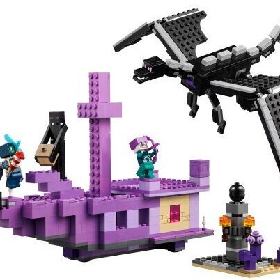 Lego Minecraft The Ender Dragon and End Ship για 8+ Ετών