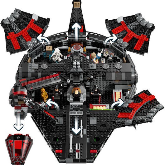Lego Star Wars The Dark Falcon για 10+ Ετών 1519τμχ