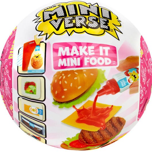 MGA Entertainment Παιχνίδι Μινιατούρα Miniverse Food - Make It Mini Diner Dinner για 8+ Ετών (Διάφορα Σχέδια) 1τμχ