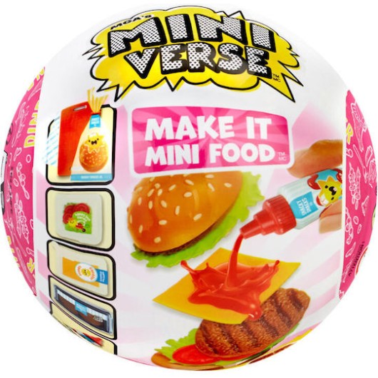 MGA Entertainment Παιχνίδι Μινιατούρα Miniverse Food - Make It Mini Diner Dinner για 8+ Ετών (Διάφορα Σχέδια) 1τμχ
