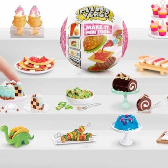 MGA Entertainment Παιχνίδι Μινιατούρα Miniverse Food - Make It Mini Diner Dinner για 8+ Ετών (Διάφορα Σχέδια) 1τμχ
