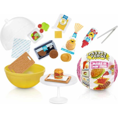 MGA Entertainment Παιχνίδι Μινιατούρα Miniverse Food - Make It Mini Diner Dinner για 8+ Ετών (Διάφορα Σχέδια) 1τμχ