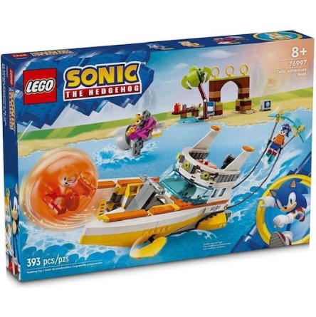 Lego Sonic The Hedgehog Tails Adventure Boat για 8+ Ετών 393τμχ