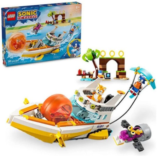 Lego Sonic The Hedgehog Tails Adventure Boat για 8+ Ετών 393τμχ