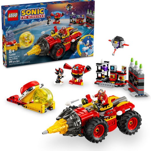 Lego Sonic The Hedgehog Sonic the Hedgehog: Super Sonic vs. Egg Drillster για 8+ Ετών 590τμχ
