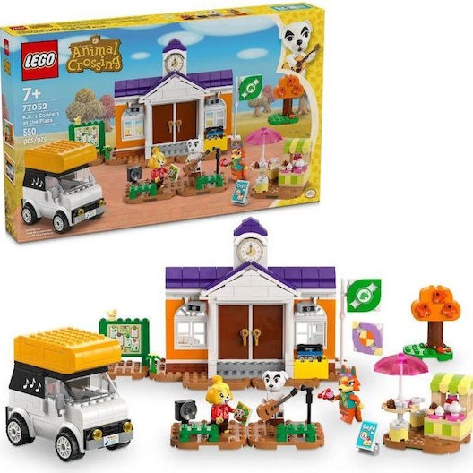 Lego Animal Crossing Animal Crossing-Concert at the Plaza για 7+ Ετών 550τμχ