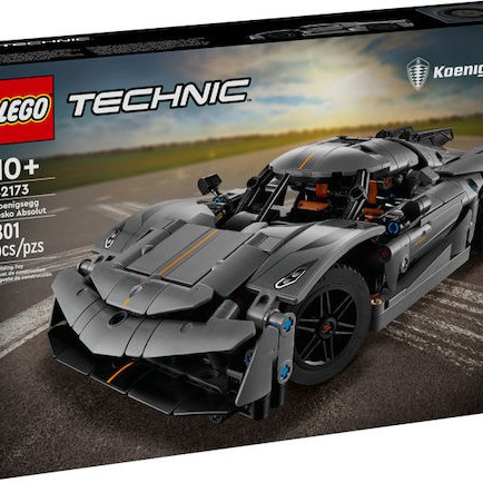 Lego Technic Koenigsegg Jesko Absolut Grey Hypercar για 10+ Ετών 801τμχ