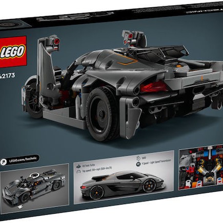 Lego Technic Koenigsegg Jesko Absolut Grey Hypercar για 10+ Ετών 801τμχ
