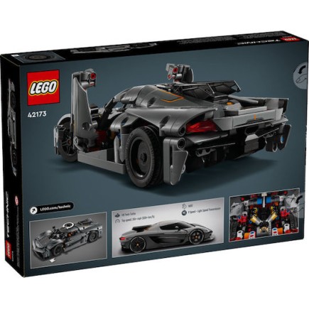 Lego Technic Koenigsegg Jesko Absolut Grey Hypercar για 10+ Ετών 801τμχ