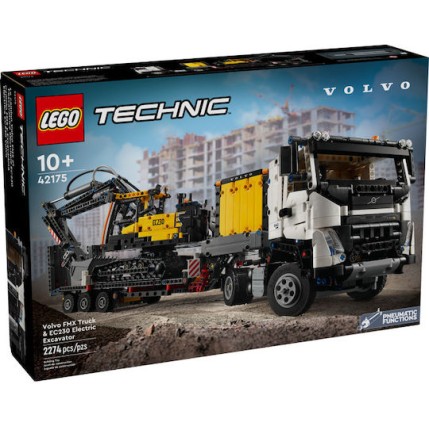 Lego Technic Volvo FMX Truck & EC230 Electric Excavator για 10+ Ετών 2274τμχ