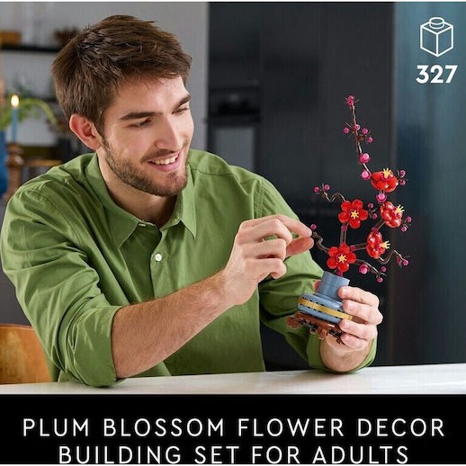 Lego Botanical Collection Plum Blossom Set για 18+ Ετών 327τμχ