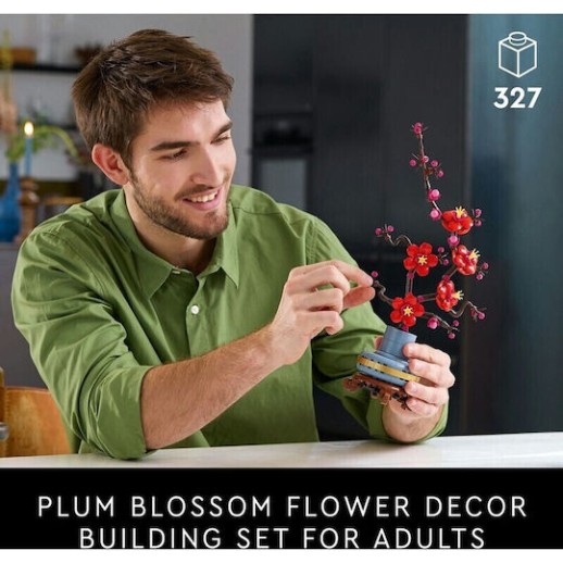 Lego Botanical Collection Plum Blossom Set για 18+ Ετών 327τμχ