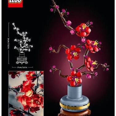 Lego Botanical Collection Plum Blossom Set για 18+ Ετών 327τμχ