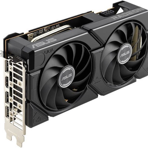 Asus Radeon RX 7600 8GB GDDR6 Dual Evo OC Κάρτα Γραφικών