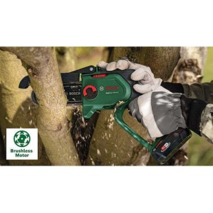 Bosch Κλαδευτικό Αλυσοπρίονο Μπαταρίας Solo Brushless 18V 1.3kg με Λάμα 15cm