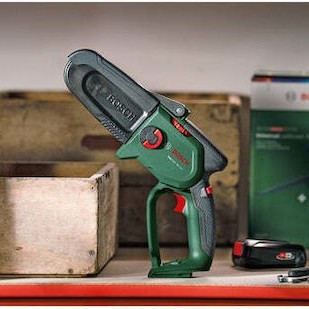 Bosch Κλαδευτικό Αλυσοπρίονο Μπαταρίας Solo Brushless 18V 1.3kg με Λάμα 15cm