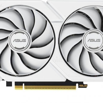 Asus Radeon RX 9060 XT 16GB GDDR6 Dual White Κάρτα Γραφικών