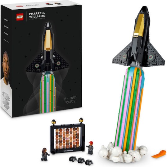 Lego Icons Over The Moon With Pharrell Williams για 18+ Ετών 966τμχ