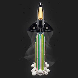 Lego Icons Over The Moon With Pharrell Williams για 18+ Ετών 966τμχ