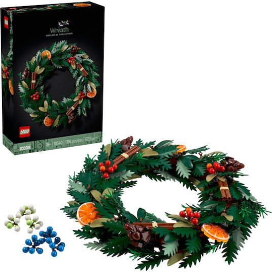 Lego Botanical Collection Christmas Wreath Botanical Collection για 18+ Ετών 1194τμχ