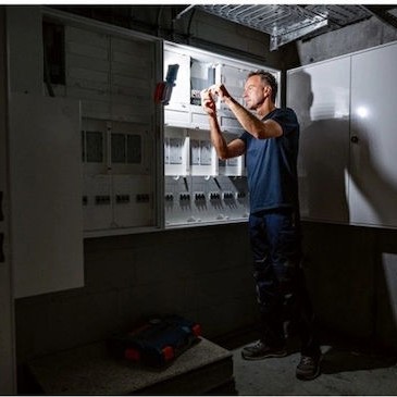 Bosch Προβολέας Εργασίας Μπαταρίας LED με Φωτεινότητα έως 800lm