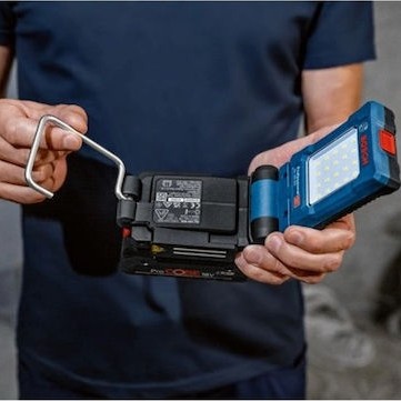 Bosch Προβολέας Εργασίας Μπαταρίας LED με Φωτεινότητα έως 800lm