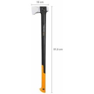 Fiskars X36 Τσεκούρι Σχισίματος Μήκους 91.5cm και Βάρους 2500gr με λαβή Fiberglass