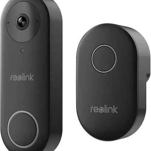 Reolink Κουδούνι Πόρτας Συμβατό με Alexa Μαύρο