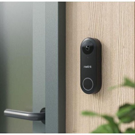 Reolink Κουδούνι Πόρτας Συμβατό με Alexa Μαύρο